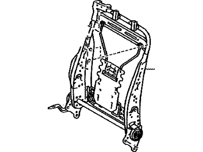 Toyota 71630-52420 Spring Assembly, Front Seat