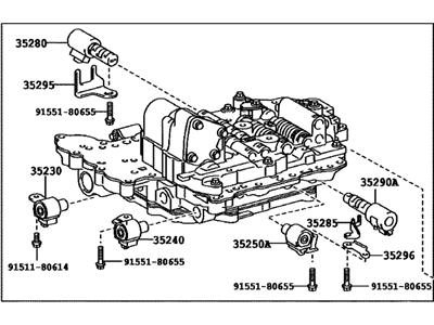 Toyota 35410-52132 Body Assembly, TRANSMISS