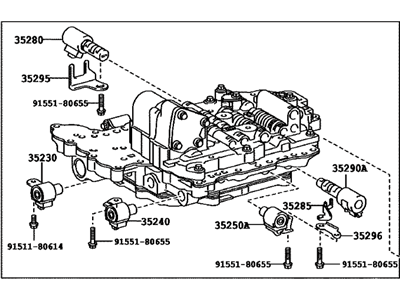 Toyota 35410-52131 Body Assy, Transmission Valve