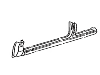 Toyota 61412-60021 Panel, Rocker, Outer LH