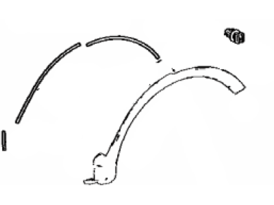 Toyota 75605-42140 MOULDING Sub-Assembly, Q