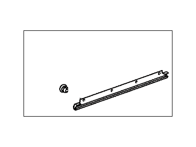 Toyota 75736-AC020-C0 Moulding, Front Door Outside, Lower LH