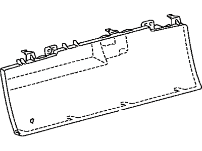 Toyota 83253-07051 Glass, Center Display