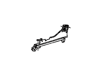 Toyota 72021-AC010 Adjuster Sub-Assy, Front Seat, Inner RH