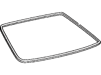 Toyota 75571-AC010 Moulding, Back Window, Outside Upper