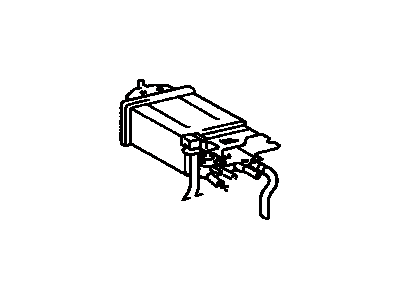 Toyota 77740-06170 Canister Assy, Charcoal