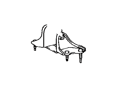 Toyota 12322-0A030 Bracket, Engine Mounting, Rear