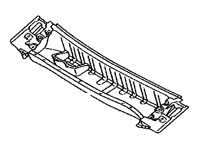 Toyota 55700-07040 Panel Sub-Assembly, COWL