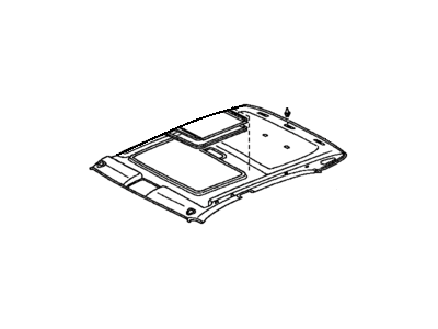 Toyota 63310-AC151-E0 Headlining Assy, Roof