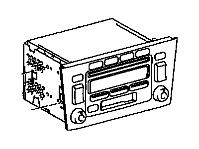 Toyota 86120-AC111 Receiver Assembly, Radio