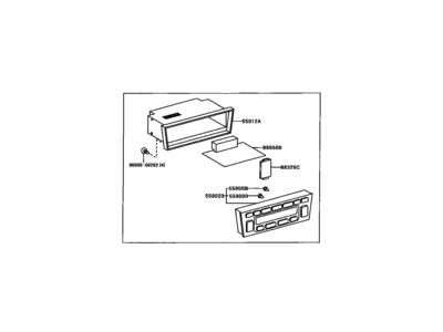 Toyota Avalon A/C Switch - 55900-07030