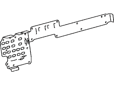 Toyota 83255-07030 Plate Center Display Circuit