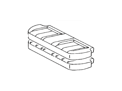 Toyota 71460-AC051-E2 Cushion Assembly, Rear Seat