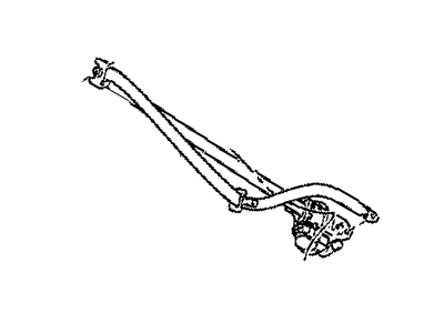 2002 Toyota Avalon Seat Belt - 73210-AC021-E1