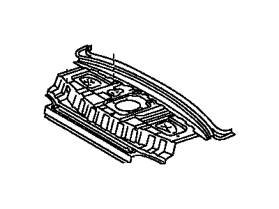 Toyota 64101-AC021 Panel Sub-Assy, Upper Back