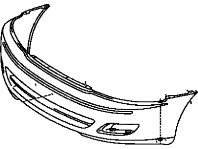 2003 Toyota Avalon Bumper - 52119-07902