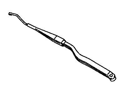 Toyota 85221-07030 Front Windshield Wiper Arm, Left