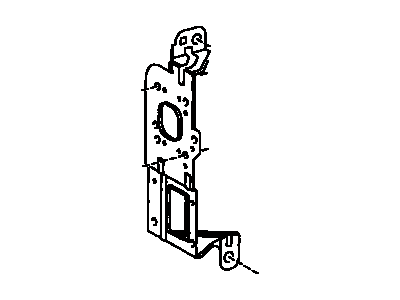 Toyota 86212-AC030 Bracket, Radio