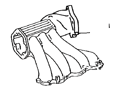 Toyota 17109-20081 Tank, Intake Air Surge