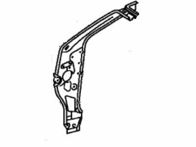 Toyota 61161-AC010 Pillar, Front Body, Upper Inner RH