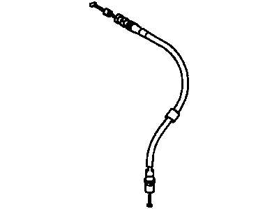 2001 Toyota Avalon Throttle Cable - 35520-41010