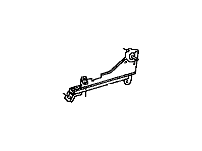 Toyota 72022-AC020 Adjuster Sub-Assy, Front Seat, Inner LH