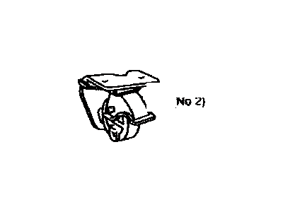 Toyota 17509-0A050 Bracket Sub-Assy, Exhaust Pipe Support