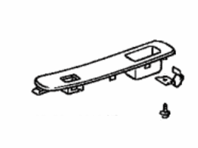 Toyota 74272-AC040 Panel, Rear Door Armrest Base, Upper LH