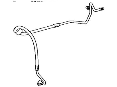 Toyota 88712-07021 Hose, Cooler Refrigerant Suction