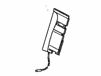 Toyota 87530-AC010 Heater Assembly, Seat Ba