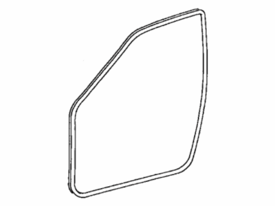 Toyota 62311-12140-E0 Trim, Front Door Opening, RH