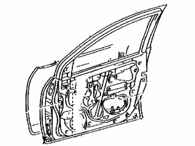 Toyota 67001-1A700 Panel Sub-Assy, Front Door, RH