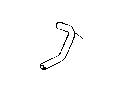 Toyota 16261-22142 Hose, Water By-Pass