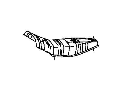 Toyota 58151-12220 INSULATOR, Front Floor Heat