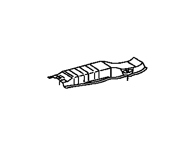 Toyota 58153-20141 INSULATOR, Front Floor Heat