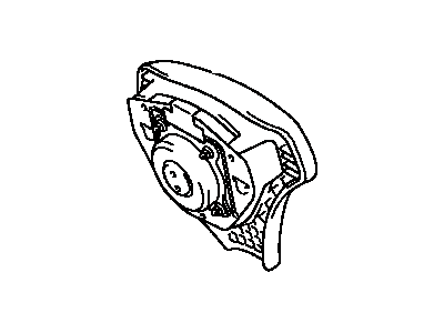 Toyota 45130-02170-E0 Button Assy, Horn