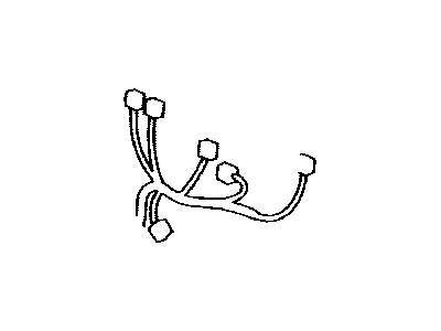 Toyota 82151-12A00 Wire, Front Door, RH