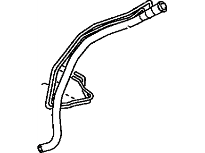 Toyota 77201-12670 Pipe Sub-Assy, Fuel Tank Inlet