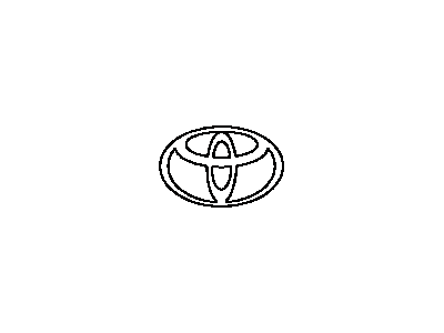 Toyota 90975-02037 Symbol Emblem