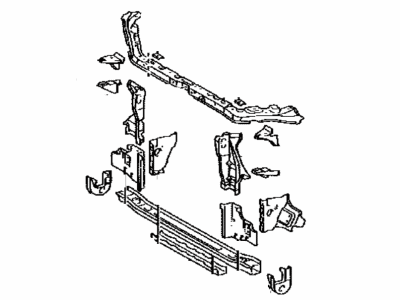 2003 Toyota Corolla Radiator Support - 53201-1A310