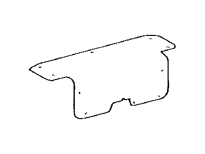 Toyota 64719-02040-C0 Cover, Luggage Compartment Door