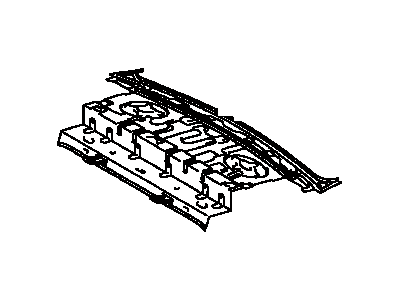 Toyota 64101-12820 Panel Sub-Assy, Upper Back