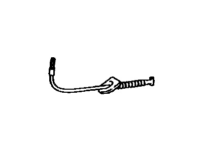 Toyota 46410-12270 Cable Assembly, Parking Brake