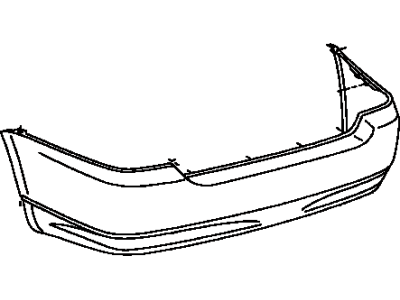 2003 Toyota Corolla Bumper - 52159-1A926