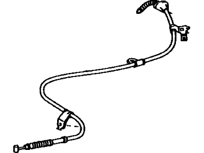 2004 Toyota Corolla Parking Brake Cable - 46420-02070