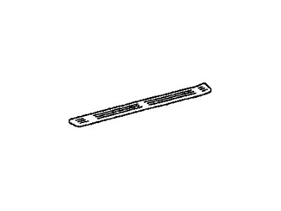 Toyota 67911-02120 Plate, Front Door Scuff, Outside, RH