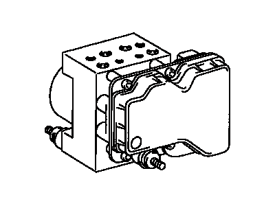 2008 Toyota Corolla ABS Pump And Motor Assembly - 44050-02130