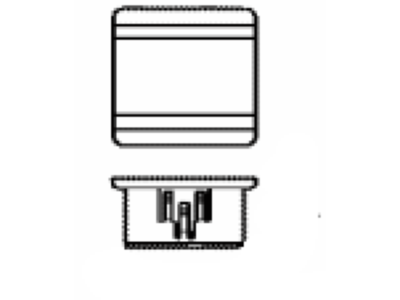 Toyota 90950-01988 Plug, Hole