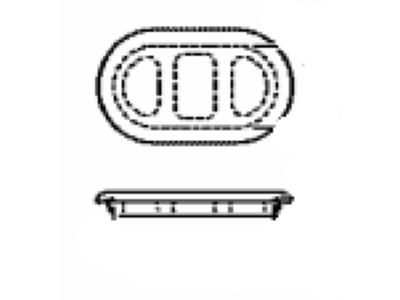 Toyota 90950-01895 Plug, Hole