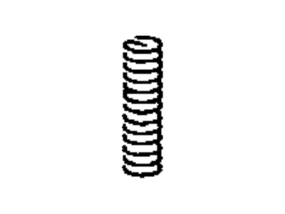 Toyota 90501-A0033 Spring, Compression